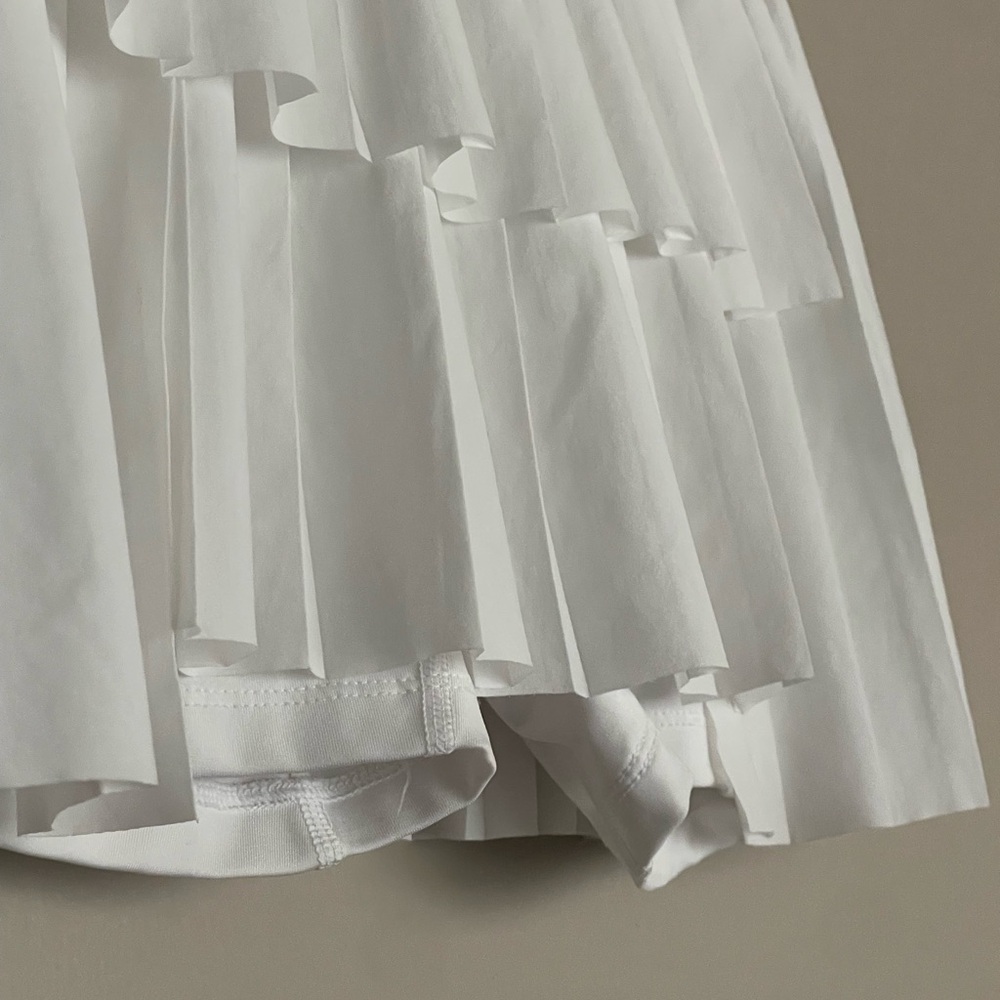 NIKE - Dri-Fit ADV White Pleated Tennis Skirt with shorties, sz M - Picture 7 of 11